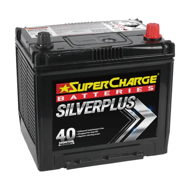 SuperCharge SILVER PLUS SMF55D23L / X554D23L / 55D23L / 55D23LMF / X55D23C / S70D23L / 22F-680 / 5543 / 7231 Japanese Automotive Car Battery