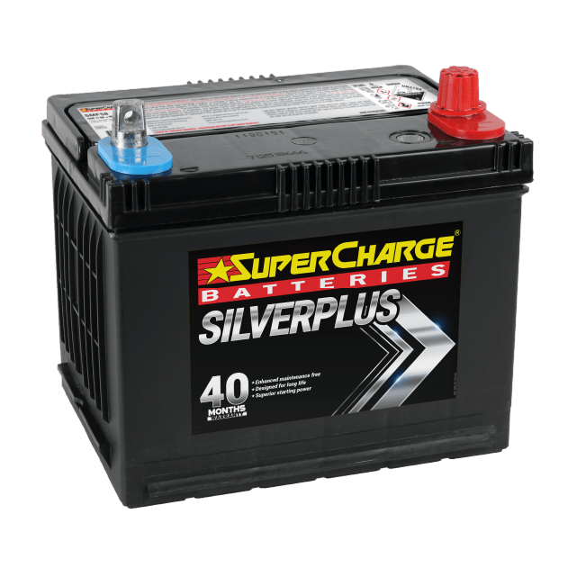 SuperCharge Silver Plus Car Battery - SMF58 68 MF 58 MF - 58 MF 22F520FD 2502 - MF85D23L 54CMF 68 MF / 58 MF MF53 - 68 MF / 58 MF / 58VT SMF 22F600SMF 58VT MF AU22R-520 2502 22F-520 / SMF58VT / 58VT MF / ENS50PLMF / SMF58VT / MF50