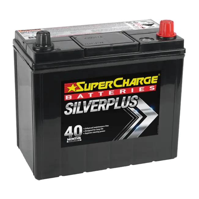 SuperCharge SILVER PLUS SMFNS60L / NS60LS / NS60LSMF / X60CPMF / S55B24L / 22NF-330D / 5242 Japanese Automotive Car Battery