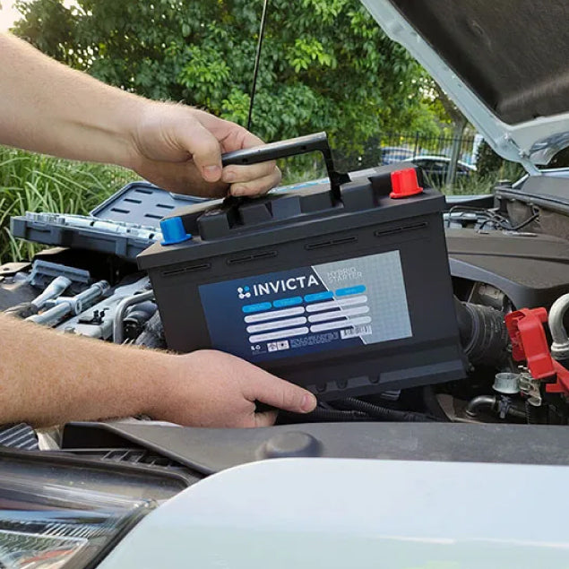 Invicta Hybrid Starter Lithium Battery 80Ah 95D - SNLH95D ( N70ZZ )