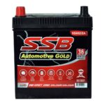 SS40Z/ZA SSB Gold MF Car Battery SMFNS40ZAX / X40ZL / NS40ZSX / X40CMF / S40B20RS / 40B19L