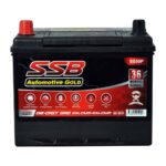SS50P 680 CCA SSB Gold MF Car Battery SMF57 / MF50 / NS50P / SMF57 / 1350 / 4604 / 4605 / 6100 / 2503 / 57MF