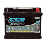 SS55Ti SSB 750 CCA Stop Start VRLA (AGM) Battery  DIN53LH AGM/S56090AGM / LN2/ 5526/ SA 56020/ SSAGM-55EU /MF55HSS/ D52 / DIN53LH AGM
