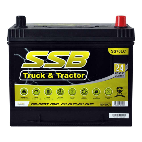 SS70LC SSB Commercial Truck & Bus Battery – 12V 750CCA Heavy Duty