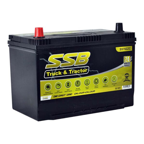 SS70ZZC SSB Commercial Truck & Bus Battery – 12V 820CCA Heavy Duty