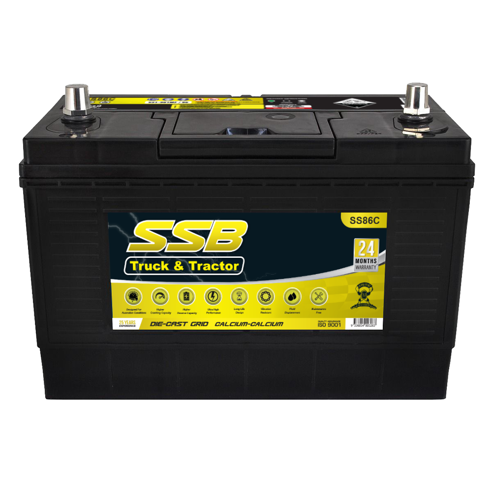 SS86C SSB Commercial Truck & Bus Battery – 12V 900CCA Heavy Duty