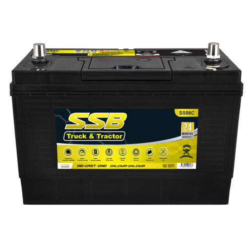 SS86C SSB Commercial Truck & Bus Battery – 12V 900CCA Heavy Duty