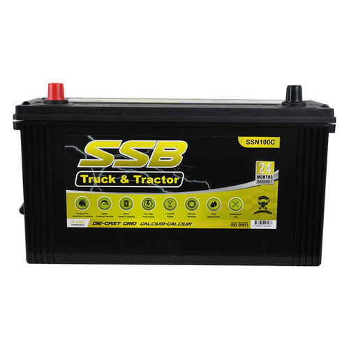 SSN100C SSB Commercial Truck & Bus Battery – 12V 950CCA Heavy Duty