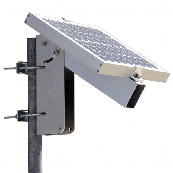 Solar Panel symmetry pole mount kit for 20 & 30 watt (355mm wide)