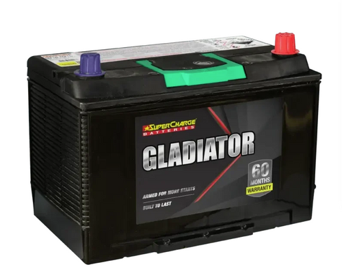 SUPERCHARGE GLADIATOR MFULD31L 850CCA AUTOMOTIVE BATTERY / N70ZZLX MF / N70ZZL MF / S75D31L / N70ZZLB MF / 95D31L / 4704 / 27HR-750 / UMF135D31L / N70ZZLMF /N70ZZLX MF / N70ZZL MF / MF95D31L / G7 / N70ZZLX