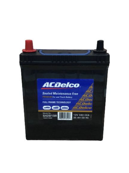 ACDELCO PREMIUM BATTERY S42B19R / NS40Z MF / SMFNS40ZALX / NS40Z / X40DP / 40DP  / NS40ZWC / 40B19R / 3054 / 2383 / A15 / MF40B19R