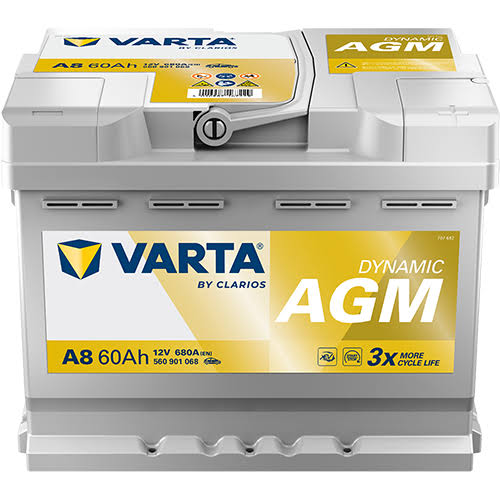 Varta Dynamic AGM Start/Stop Battery A8