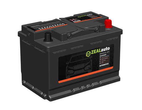 DIN53LHAGM ZEAL AUTO ZALN2AGM  STOP START AGM BATTERY LN2 / MF55HSS / SSAGM-55EU / A8