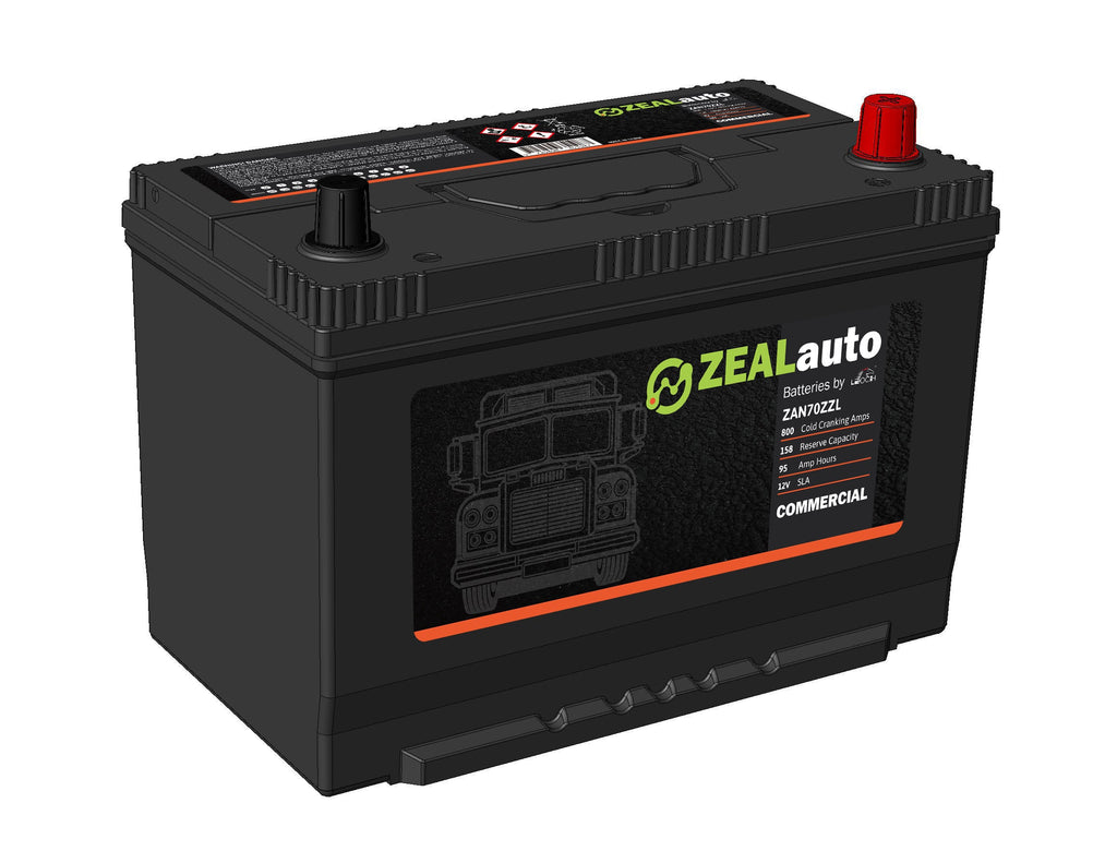 Zeal Auto ZAN70ZZL / MF95D31L Heavy duty battery XN70ZZLX MF / N70ZZL MF / S75D31L / N70ZZLB MF / 95D31L / 4704 / 27HR-750 / UMF135D31L / N70ZZLMF /N70ZZLX MF / N70ZZL MF / MF95D31L / G7 / N70ZZLX