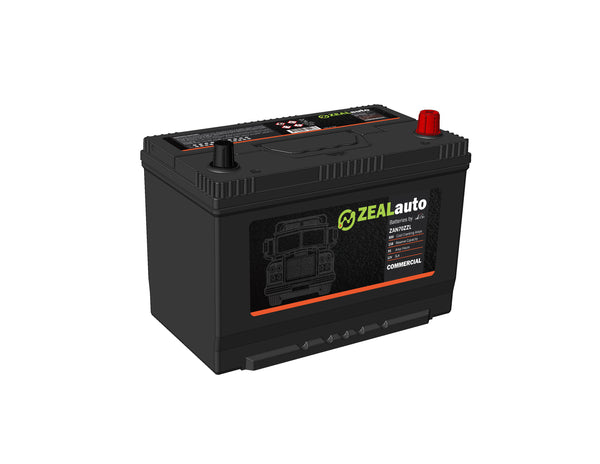 ZANS70L ZEAL AUTO 12V 600 CCA NS70L/N50ZZLMF/SMFNS70LXMF/AD80D26L