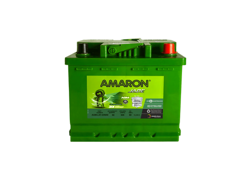 Amaron AGM Stop Start Automotive Battery - DIN50 (LN1)