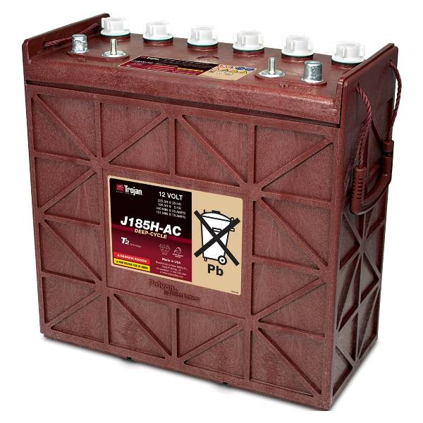 J185HC Trojan 12V 225Ah Battery Flooded Battery Deep Cycle Flooded Battery