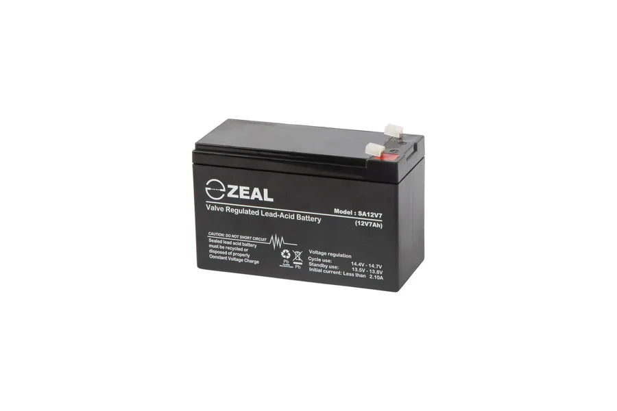 Zeal 12v 7Ah AGM SLA Battery