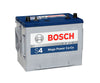 Bosch DC 24 M4 12v 70a/h 500CCA DEEP CYCLE / NS70T / DC24 / DC24MF / ED50 / D50Z / LFS75