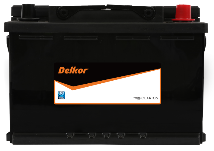 DELKOR 58012 12V 770CCA 80AH HEAVY DUTY CALCIUM MAINTENANCE FREE BATTERY