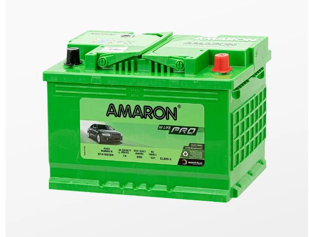 Amaron Pro Series MF Battery Din55 DIN53L MF / S56220 / 5547WC / DIN53LX MF / DIN53L MF / 560.035 / 55457 / 3552 / 56077 / MF56077 / MF55457 / XFIN55MF / DIN55MF / DIN53L MF / MF55 / SMF53L / D21 / D59