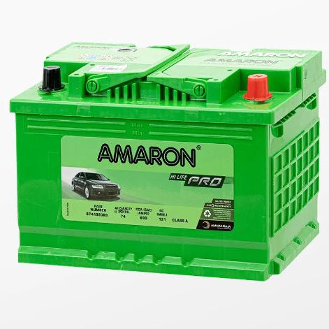 Amaron Pro Series MF Battery Din55 DIN53L MF / S56220 / 5547WC / DIN53LX MF / DIN53L MF / 560.035 / 55457 / 3552 / 56077 / MF56077 / MF55457 / XFIN55MF / DIN55MF / DIN53L MF / MF55 / SMF53L / D21 / D59