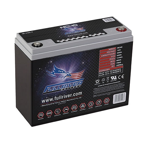 Fullriver High-Cranking Battery Fullriver HC40 / extreme 40 High-Cranking Battery