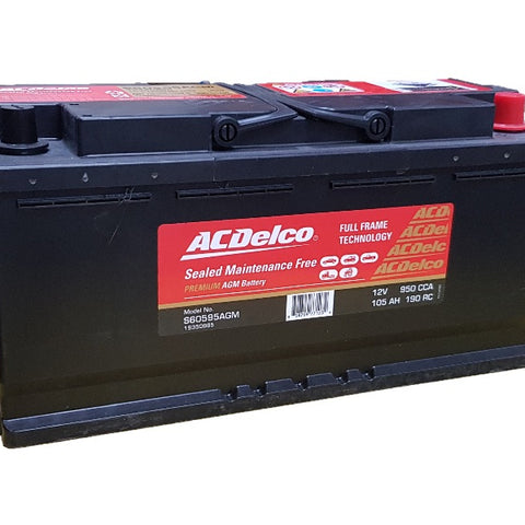 AC DELCO S60595 AGM / DIN AGM START / STOP BATTERY / LN6 AGM / LN6