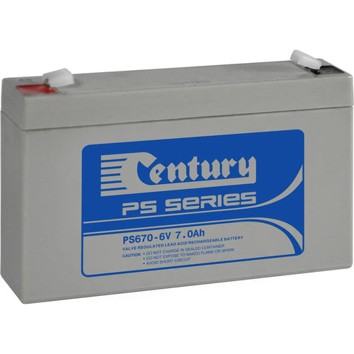 CENTURY PS 6V 7Ah PS670 VRLA Battery