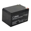 Zeal SA12V12 12V 12Ah AGM Sealed Lead Acid Battery