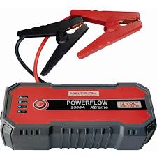 Voltflow VFJS2500 2500 Peak Amps PowerFlow Xtreme Lithium Jump Starter & Power Pack - Suits 7.0L Petrol, 4.5L Diesel