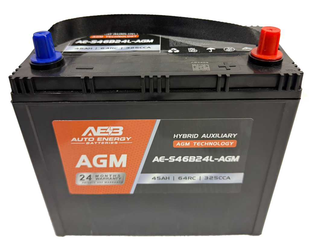 Lexus Hybrid Auxillary battery S46B24L- AGM ( NS60L-AGM )