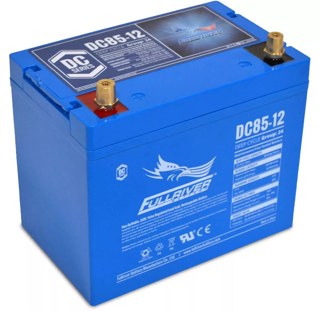 Full River 12V 85AH AGM Deep Cycle Battery DC85-12 Mobility Scooter