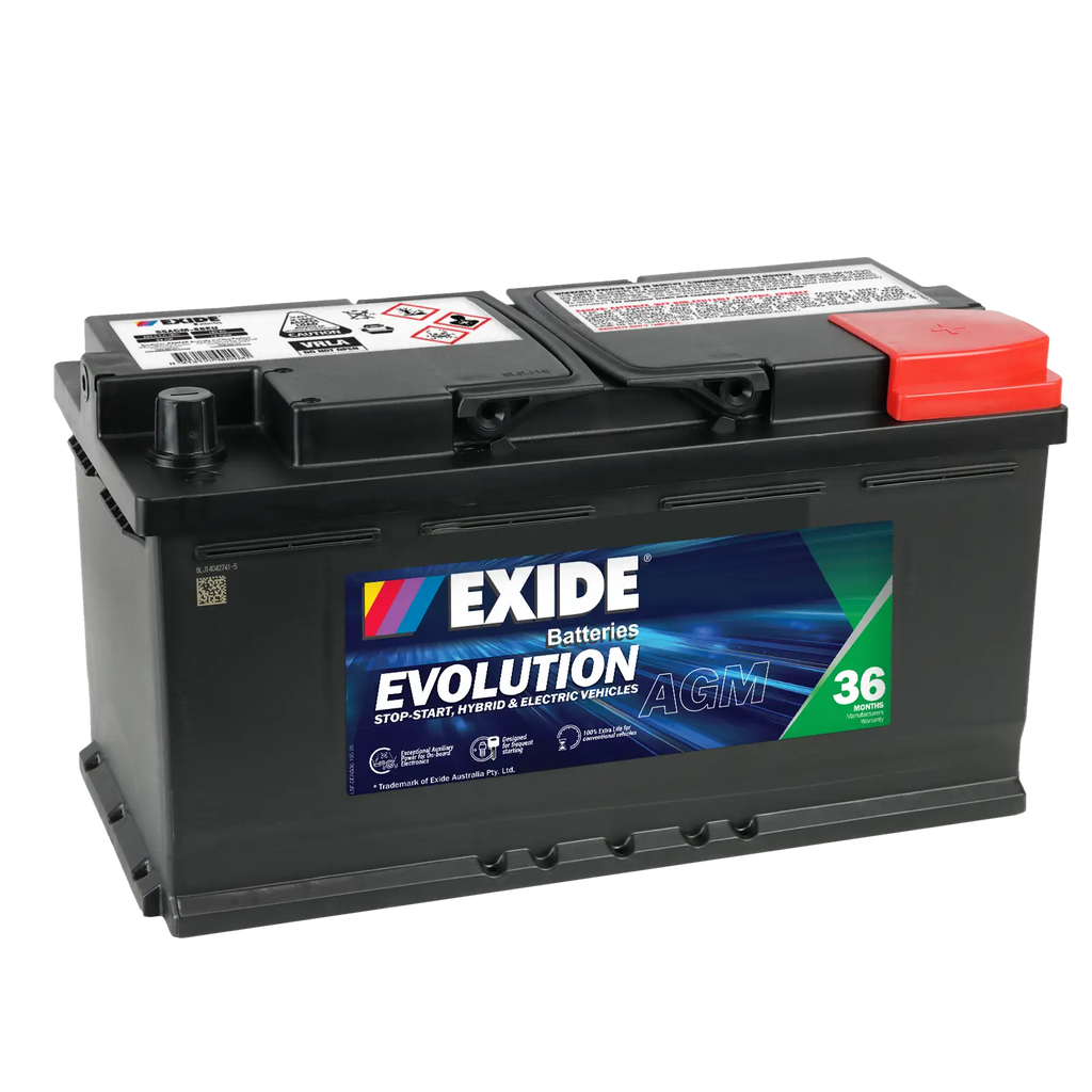 EXIDE Evolution SSAGM88EU Start-Stop AGM Battery LN5 / DIN85LHAGM / S595590AGM / SSAGM88EU / MF88HSS / G14 / 3888 / SA 59520