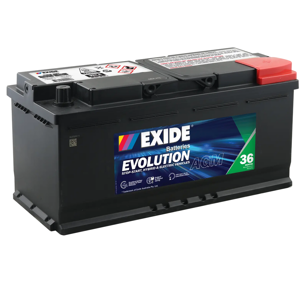 EXIDE Evolution SSAGM95EU Start-Stop AGM Battery LN6 / DIN100LHAGM  / SSAGM95EU / MF95HSS / H15