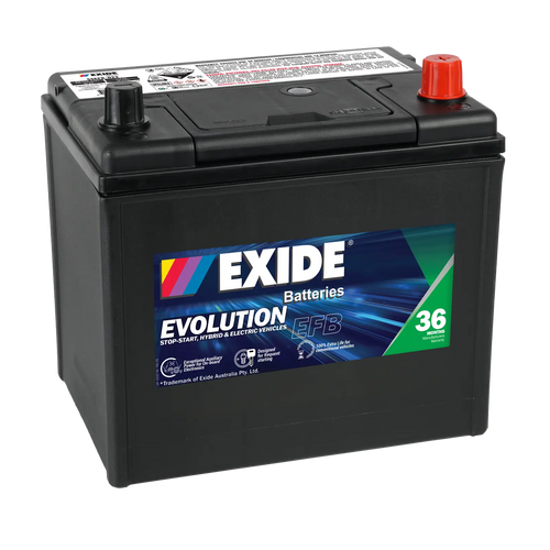 EXIDE Evolution SSEFB-D23 / Q85 4031 SQ85D23EFB - SSEFB-D23  - Q85 MF MFD23EF, ssefbd23e  Start-Stop EFB -istop Battery