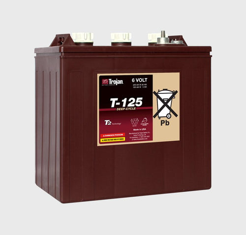 Trojan T125 ELPT 6V 240Ah Deep Cycle Flooded Battery