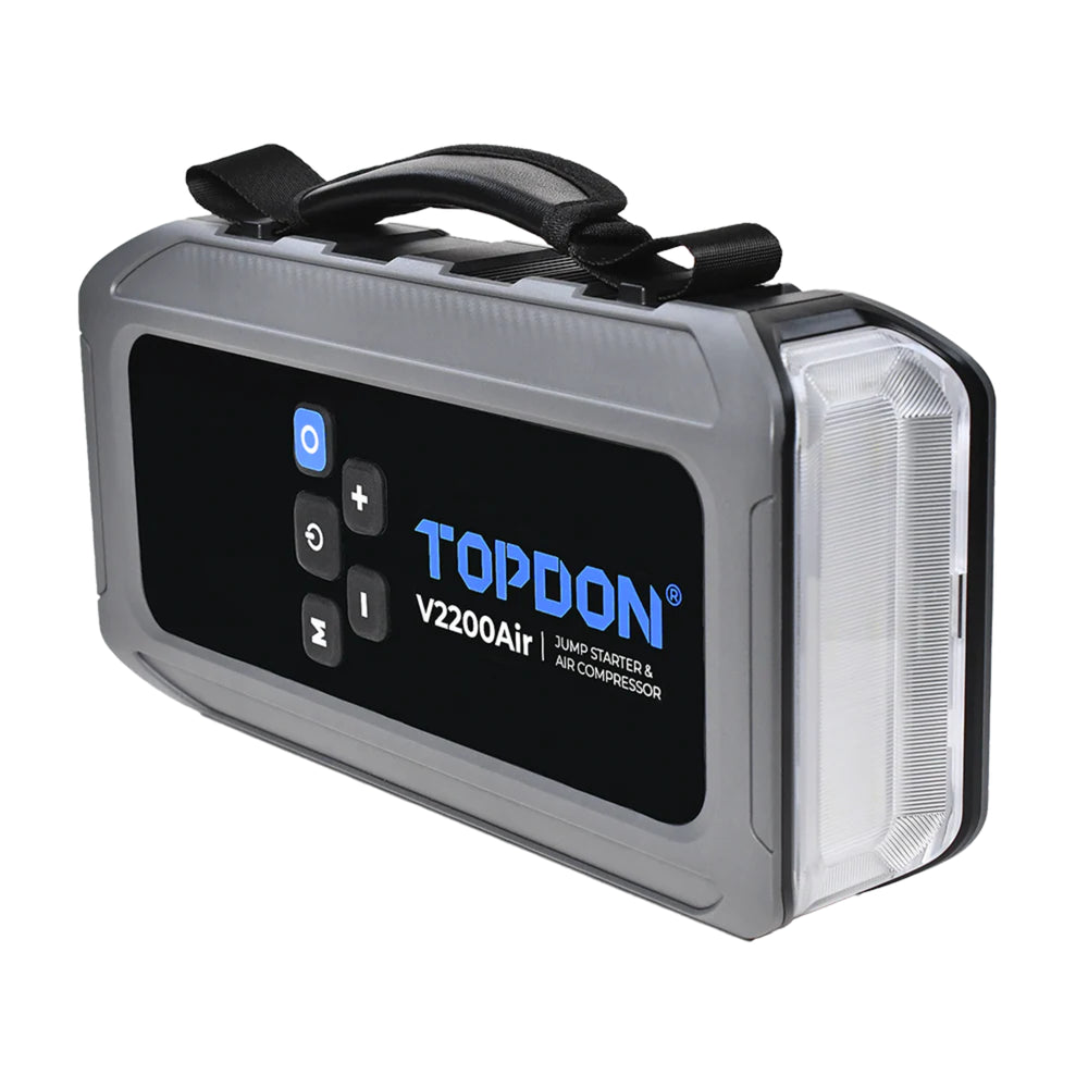 Topdon 12V V2200AIR Jump Starter and Air Compressor