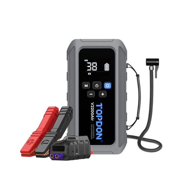 Jump Starter with Air Compressor 