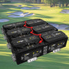 VoltGo VLEG5120C 51.2V 100Ah 5120Wh LiFePO4 IP65/67 rated battery for use in Golf Carts