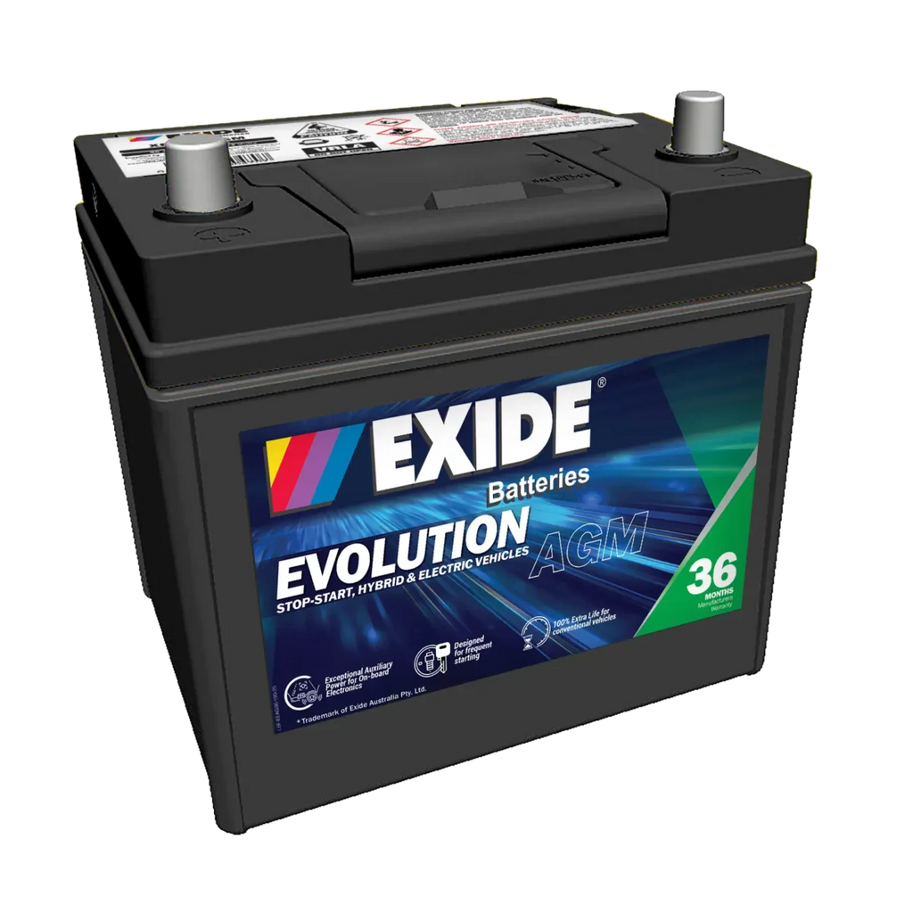 Exide XD23R-AGM ( S55D23R ) - Hybrid & EV Battery
