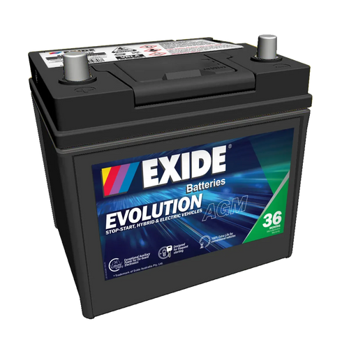 Exide XD23R-AGM ( S55D23R ) - Hybrid & EV Battery