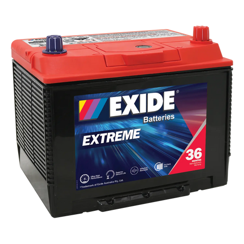 EXIDE Extreme XN50ZZLMF / S80D26L NS70LB MF 90D26L 4504 NX110-5LMF MF90D26L N50ZZLMF NS70LX MF / NS70L MF SMFNS70LX E23 NS70LX MF / NS70L MF / XN50ZZMF / ENS70LMF / MF80D26L Passenger Battery