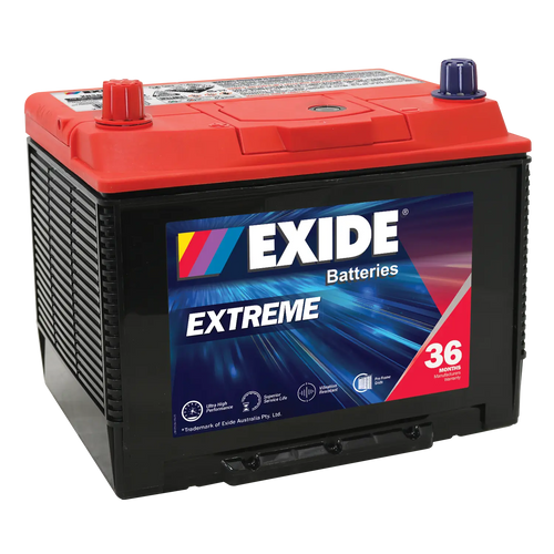 EXIDE Extreme XN50ZZMF / S80D26R NS70B MF 90D26R 4503 NX110-5MF MF90D26R N50ZZMF NS70X MF / NS70 MF SMFNS70X E24 NS70X MF / NS70 MF / XN50ZZMF / ENS70MF / MF80D26R Passenger Battery