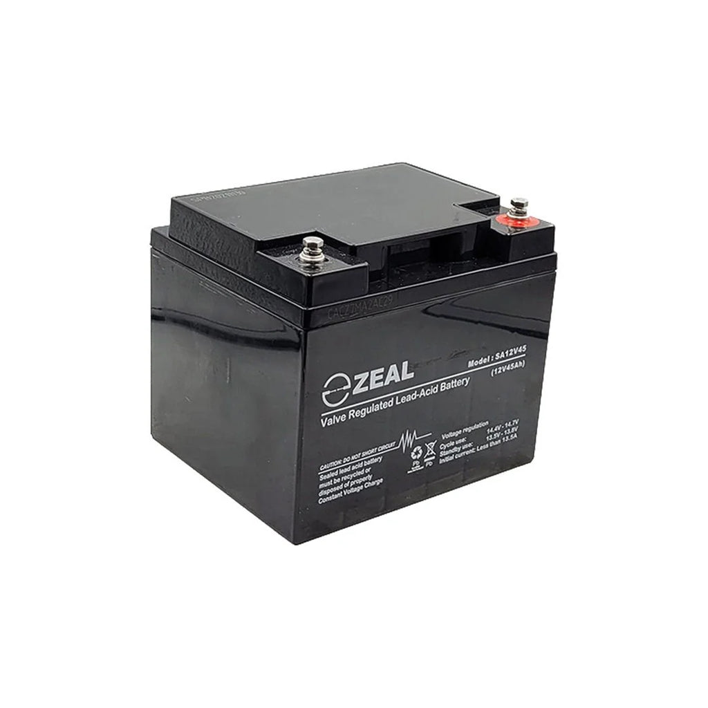 Zeal SA12V45 VRLA AGM 12V 45AH Deep cycle Battery