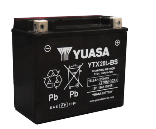 CENTURY YUASA YTX20LBS - batterybrands