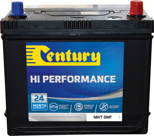CENTURY 58VT SMF / MF53 / 54C / 22F600SMF/ 22F520SMF / 22F66WC / 22F-530 / 1353 / N51 - batterybrands
