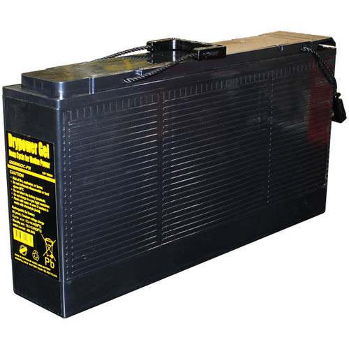 Drypower 12V 160Ah Sealed Lead Acid Hybrid Gel Battery for deep cycle motive power. - batterybrands