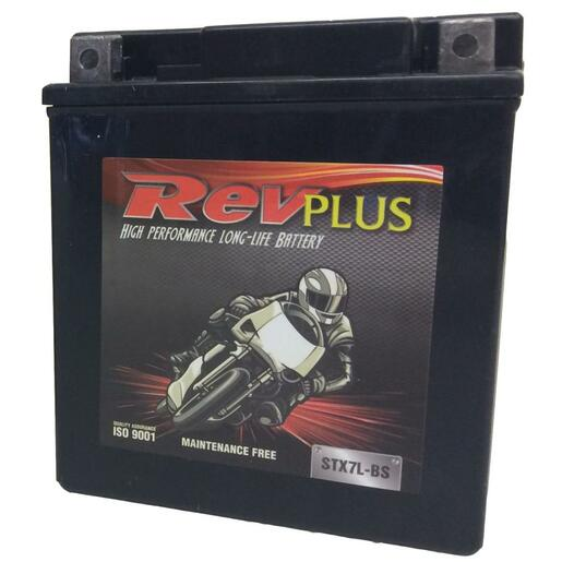 Revplus STX9-BS Motorcycle Battery (Maintenance Free) | STX9-BS/ EBX9-BS/ YTX9-BS /9BS /PTX9-BS/ M329BS/ M429BS /CTX9-BS