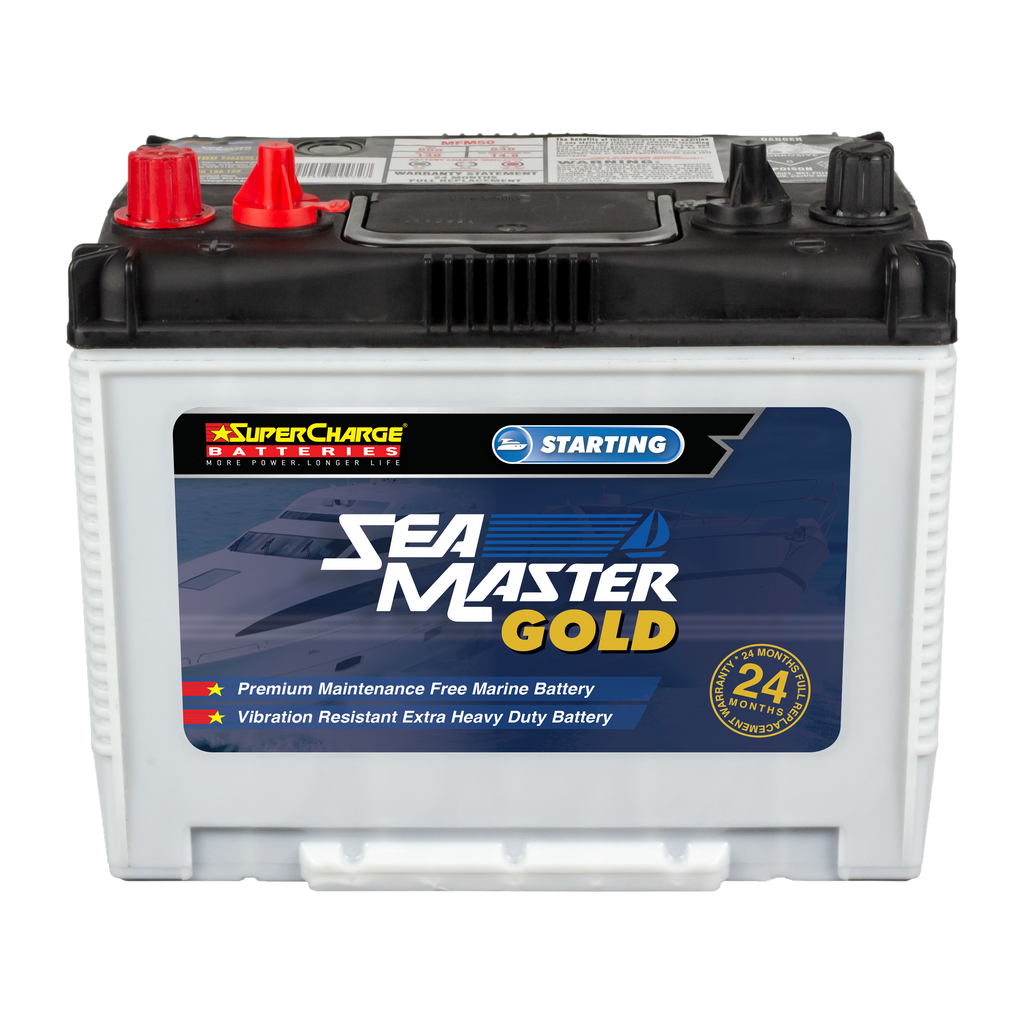 SuperCharge SeaMaster Gold MFM50 Marine - batterybrands
